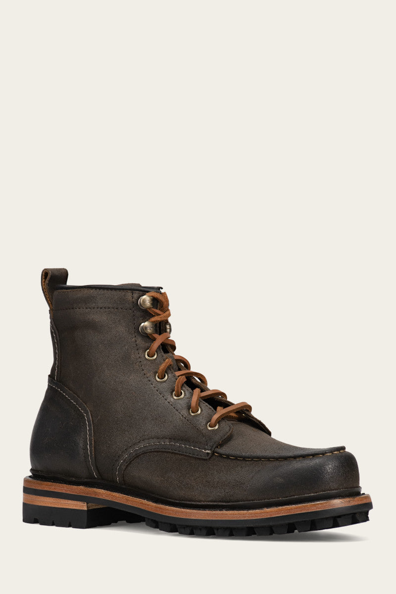 Premium Pre-Owned Hudson Workboot Lug - Durable & Comfortable Work Boots for Construction, Hiking & Outdoor Activities
