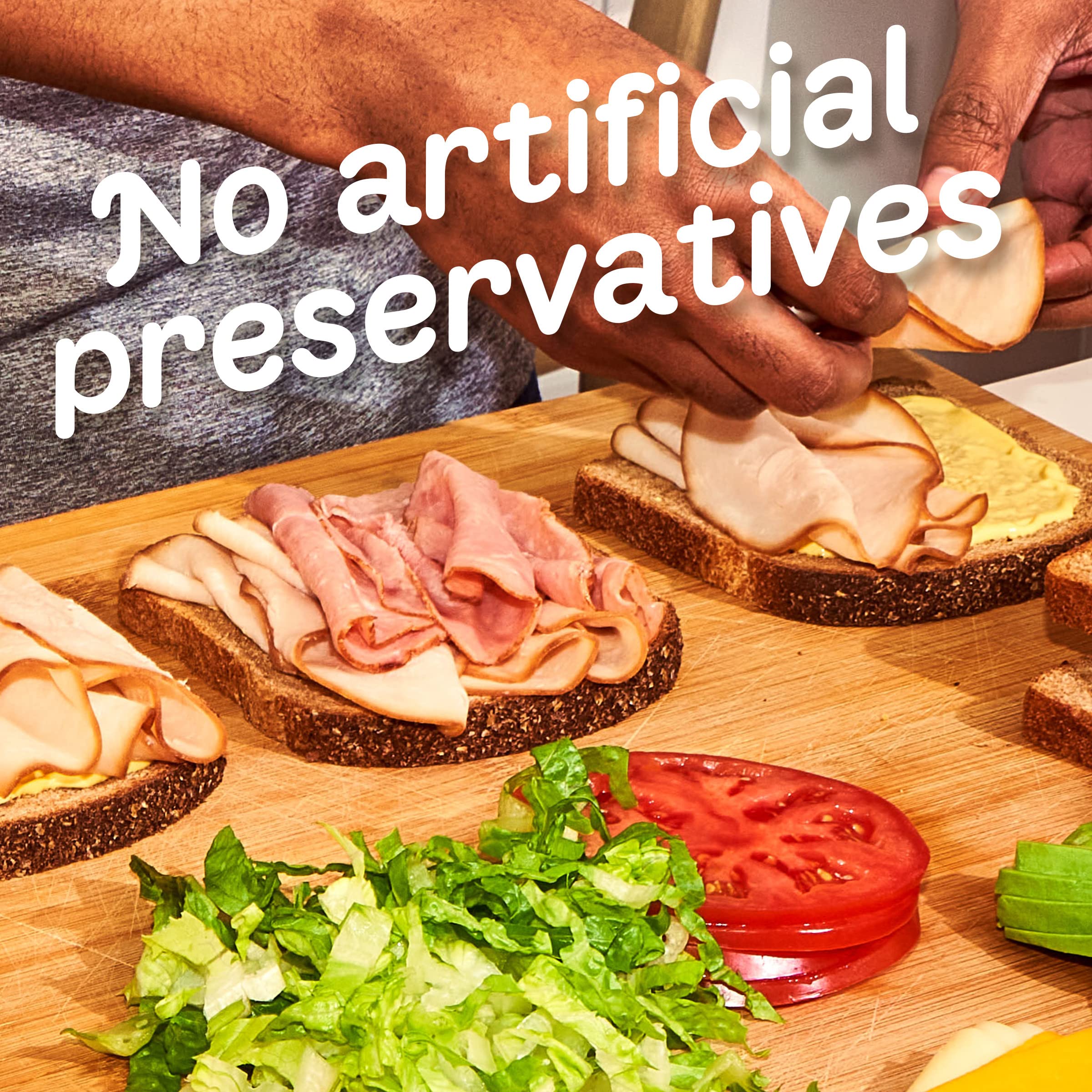 Oscar Mayer Deli Fresh Smoked Turkey Breast Sliced - 9 Oz Pre-Sliced Lunch Meat for Sandwiches, Wraps & Charcuterie Boards | Perfect for Picnics, School Lunches & Quick Meals