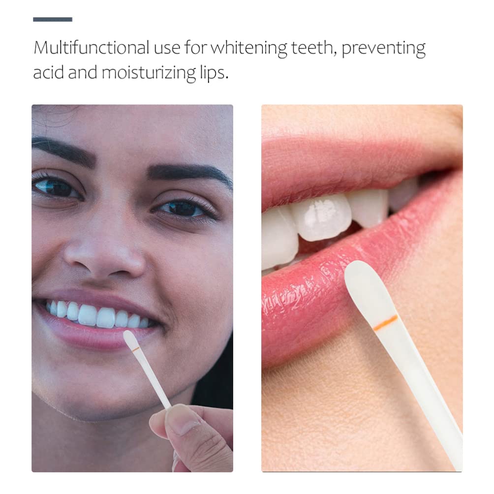 COHEALI 100pcs Cotton Swabs for Lip Care & Oral Hygiene - Anti-Dryness, Multi-Use Cleaning Tools