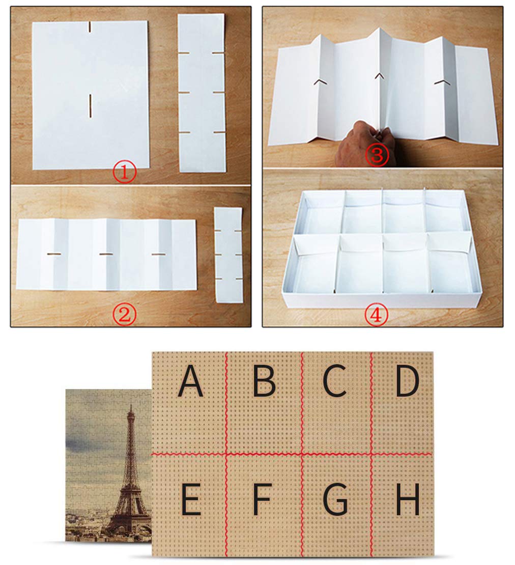 500-Piece Cherry Blossom Bridge Japanese Wooden Jigsaw Puzzle - 20.6 x 15.1 Inches - Perfect for Family Game Night & Stress Relief