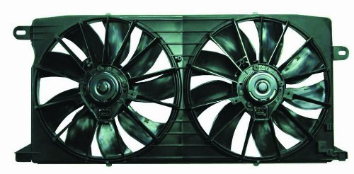 DEPO 336-55002-000 Replacement Engine Cooling Fan Assembly - Aftermarket Car Radiator Fan Compatible with Multiple Vehicle Models | Perfect for Overheating Prevention & Engine Temperature Regulation