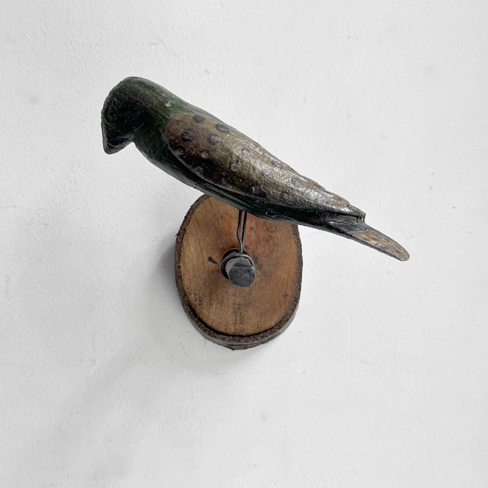 Handcrafted Black Forest Wooden Bird Carving (525) - Perfect for Home Decor, Gift Giving & Nature-Inspired Collectibles