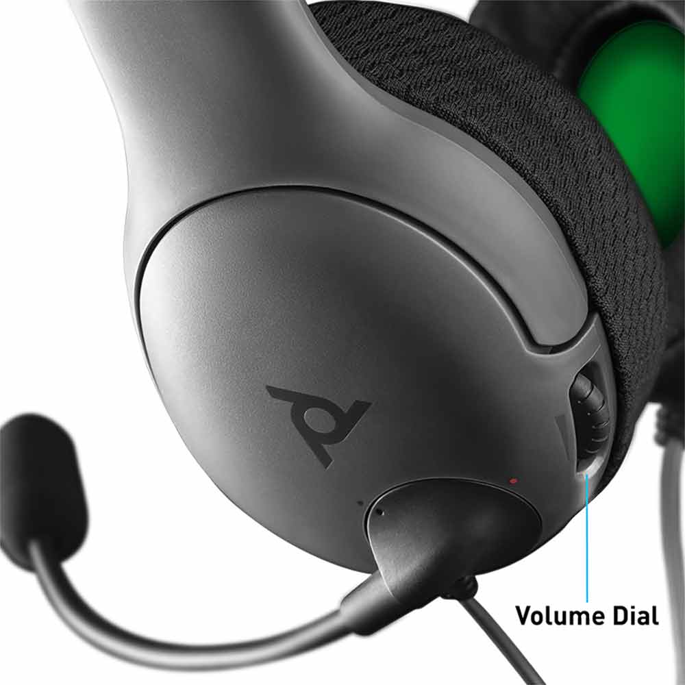 PDP LVL40 Wired Stereo Gaming Headset for Xbox One - Black/Green - Noise Cancelling Mic & Immersive Audio for Competitive Gaming & Streaming