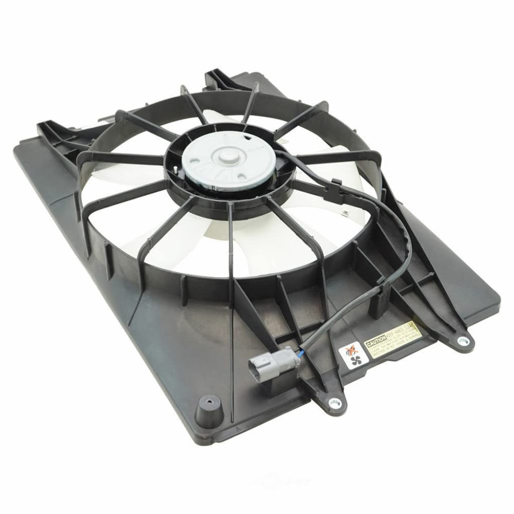 Honda Ridgeline Radiator Fan Assembly 2006 2007 2008 Replacement Part - Compatible with HO3115140, M:19030RJEA01B:19020RJEA01, S:19015RJEA01 - Perfect for Engine Cooling System Repair & Maintenance