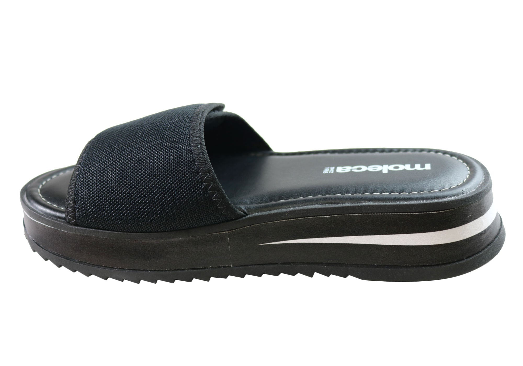 Moleca Kamero Women's Comfortable Slides Sandals - Brazilian Made Summer Beach Sandals for Casual Wear, Poolside, and Vacation