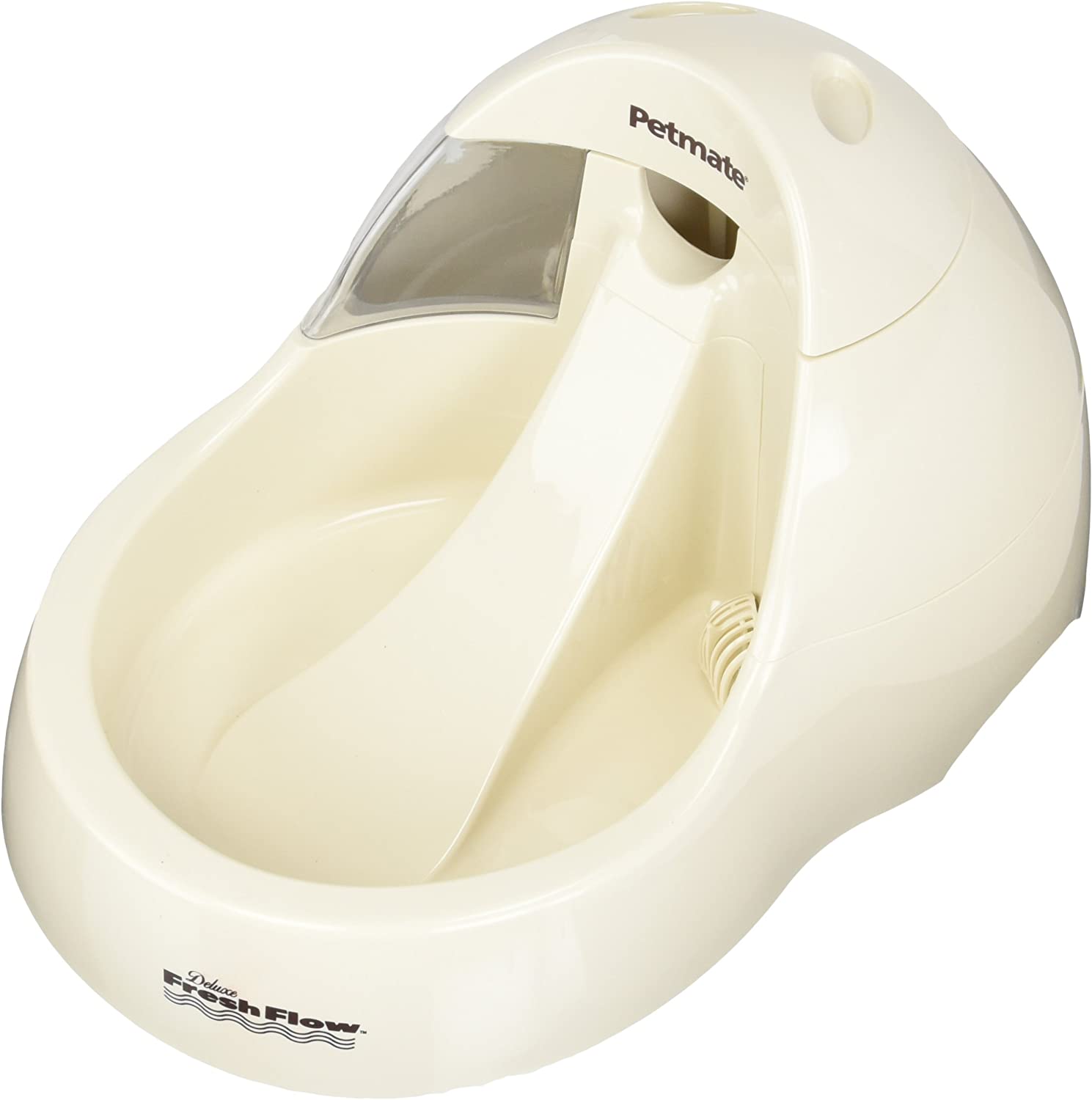Fresh Flow Pet Water Fountain for Dogs and Cats - Automatic Drinking Bowl with 3-Stage Filtration for Clean, Circulating Water - Perfect for Home, Office or Travel Use