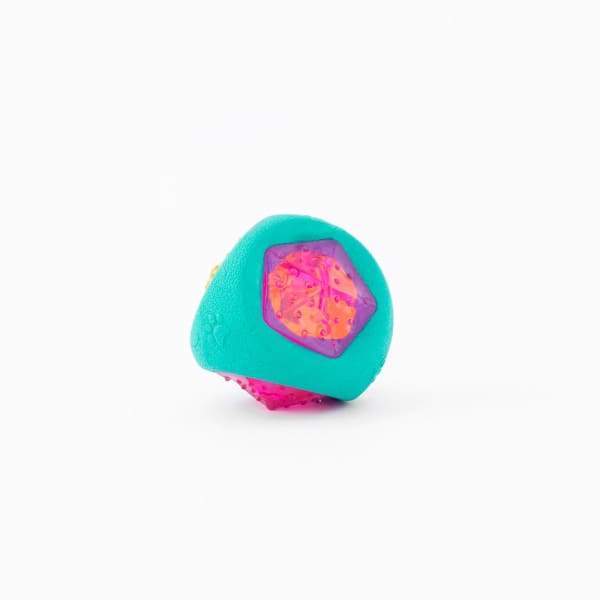 ZippyTuff LED Light Up Ball - Durable Interactive Dog Toy for Night Play, Fetch & Training - Glowing Chew-Resistant Ball for Small & Large Dogs - Perfect for Backyard, Park & Indoor Fun