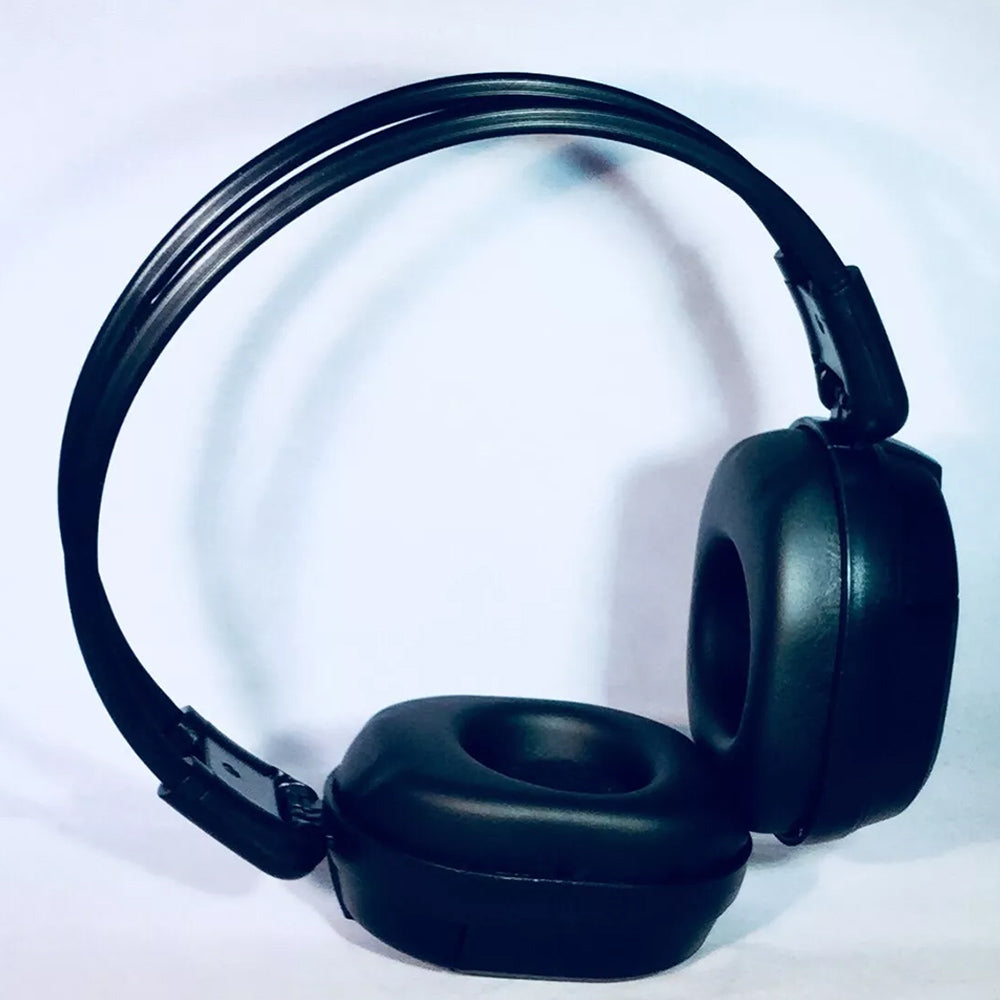 NESA NHP 3A Foldable 2 Channel IR Wireless Headphones with Noise Cancelling - Perfect for Home Theater, Gaming & Office Use