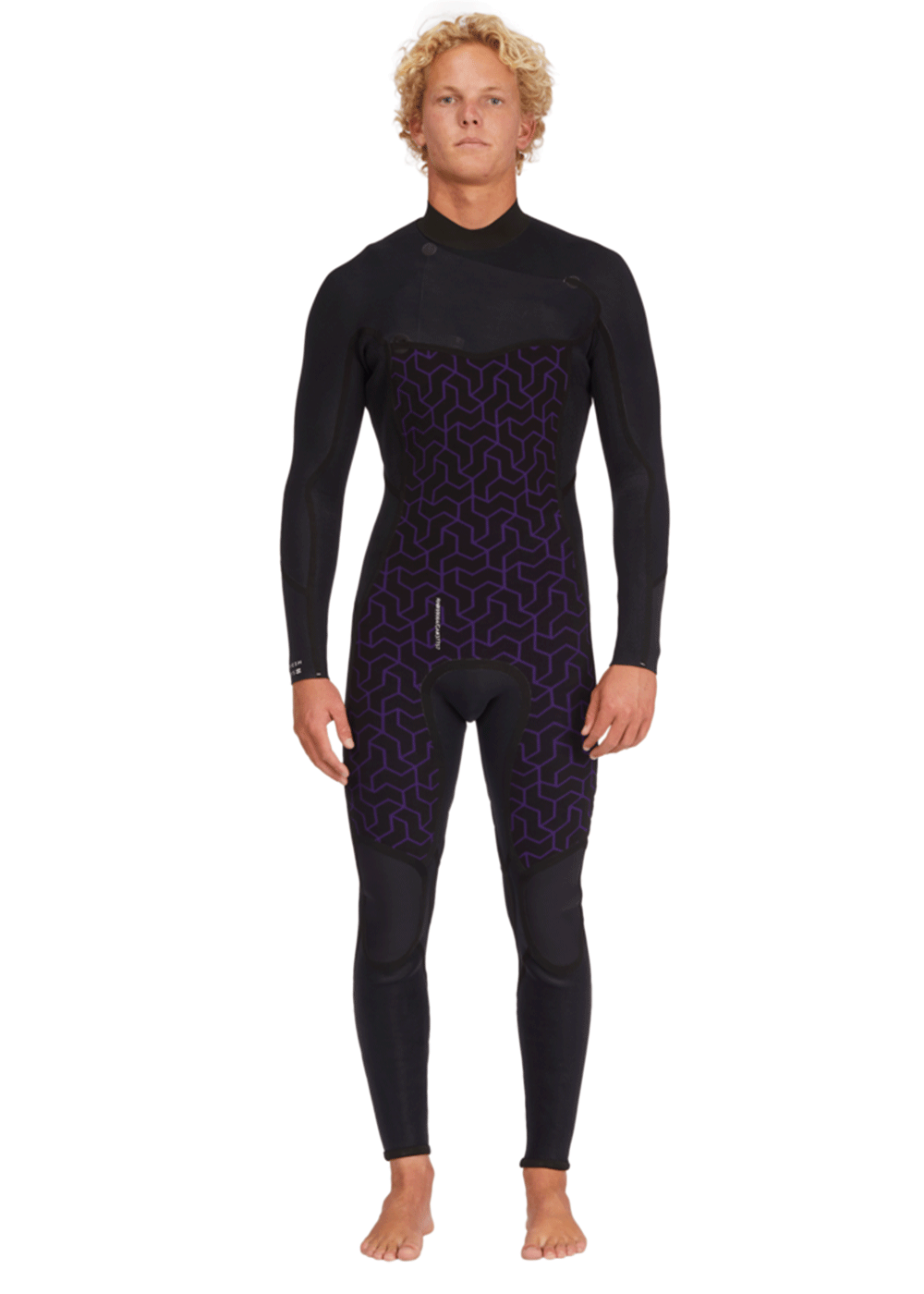 Billabong Men's Absolute 3/2mm Chest Zip GBS Steamer Wetsuit for Surfing, Diving & Water Sports - Premium Neoprene Full Body Wetsuit with Back Zip