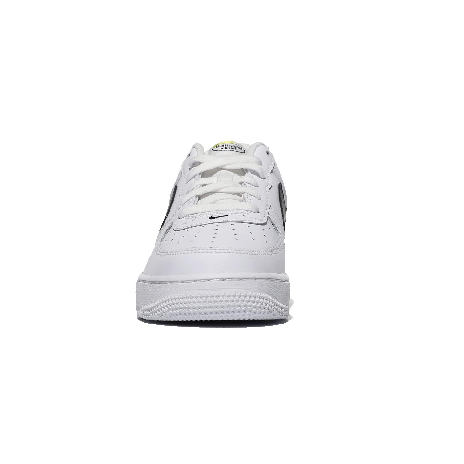 Nike Air Force 1 LV8 Big Kids' Sneakers - Boys' Athletic Shoes for Basketball, Casual Wear & School (White/Black)