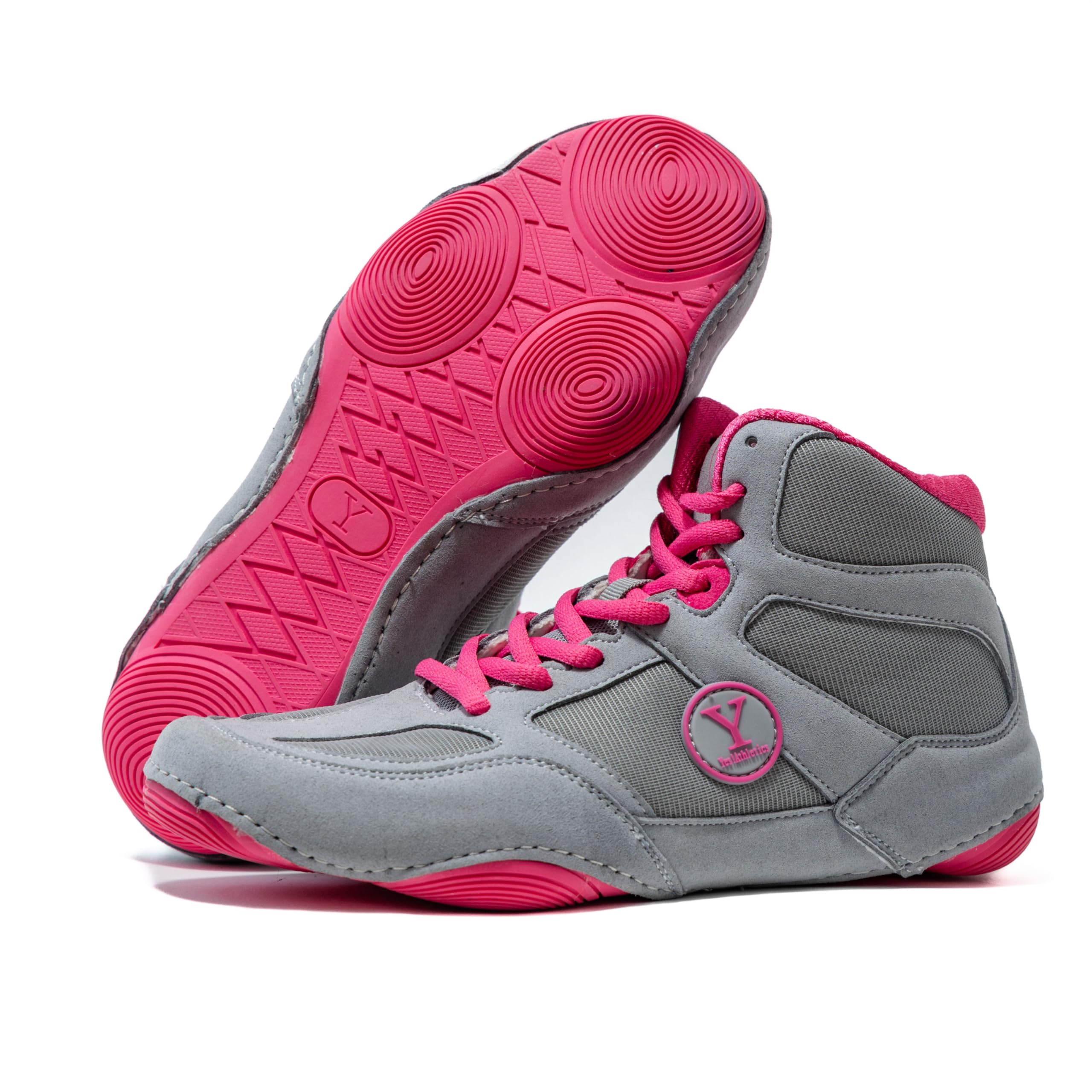 Best Youth Wrestling Shoes for Kids - 100% Anti-Slip & Durable Boxing Shoes for Boys & Girls (Size 11 Little Kid to 3 Big Kid) - Perfect for Wrestling Matches, Training & MMA Practice