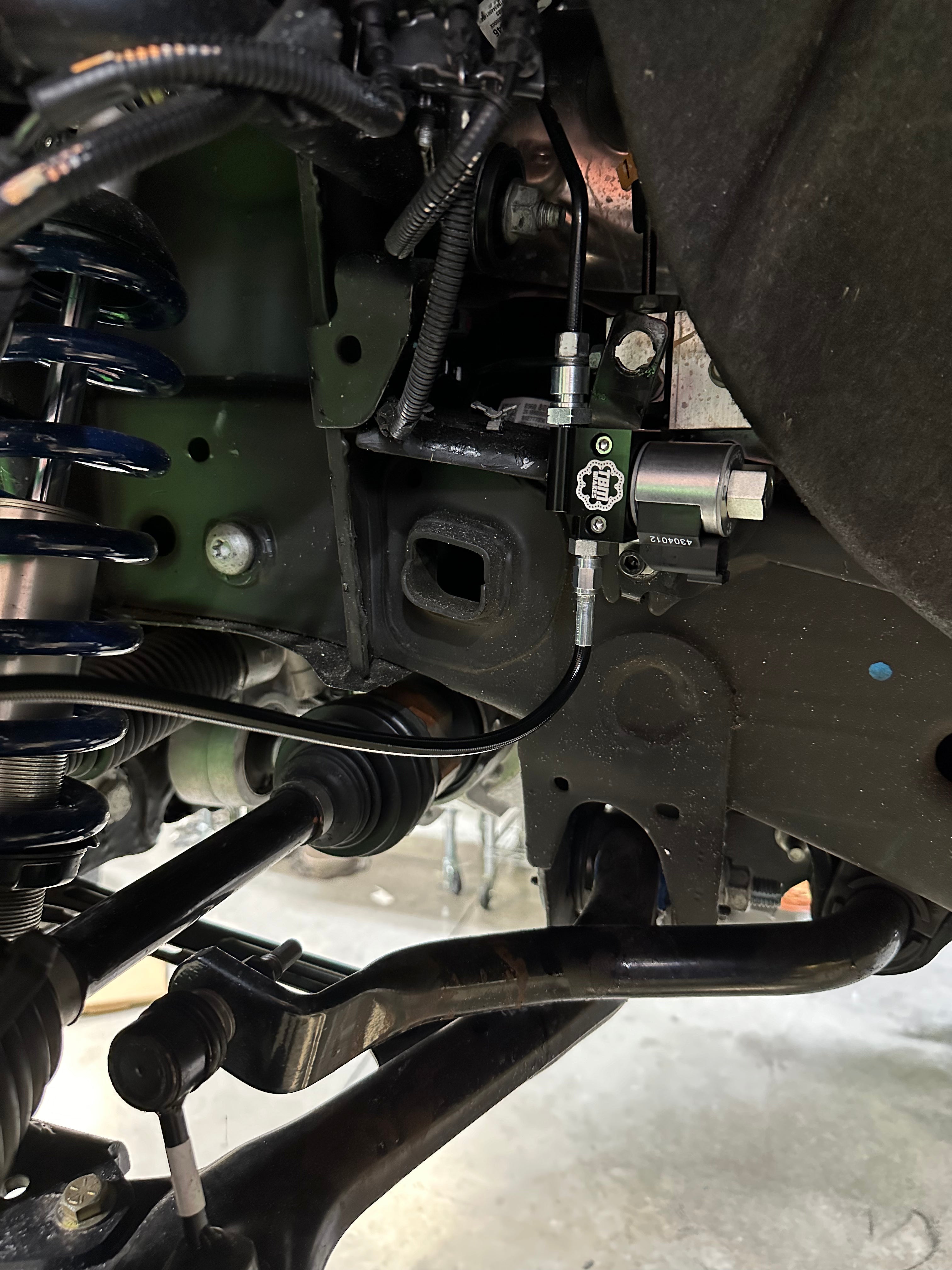 2022 Chevy Silverado & GMC Sierra TBM Dual Line Lock Kit with Brackets - High-Performance Brake Lock System for Off-Roading & Towing