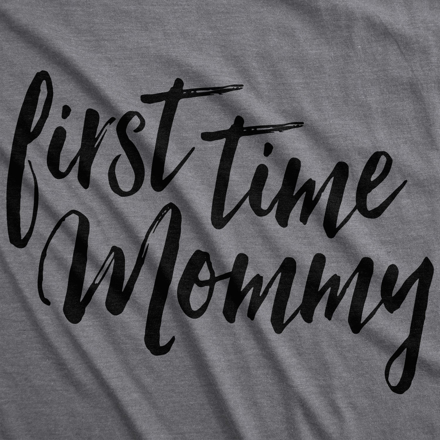 First Time Mom Pregnancy T-Shirt - Cute Maternity Belly Bump Tee for Expecting Mothers | Perfect Baby Shower & Maternity Photoshoot Outfit