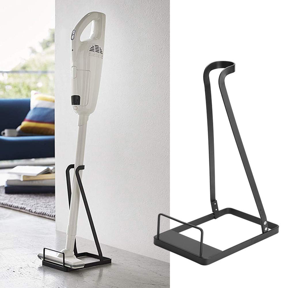 CICIGLOW Vacuum Cleaner Organizer & Rack - Wall Mount Storage Holder for Dyson V6 V7 V8 V10 - Space Saving Solution for Home Garage Utility Room (Black)