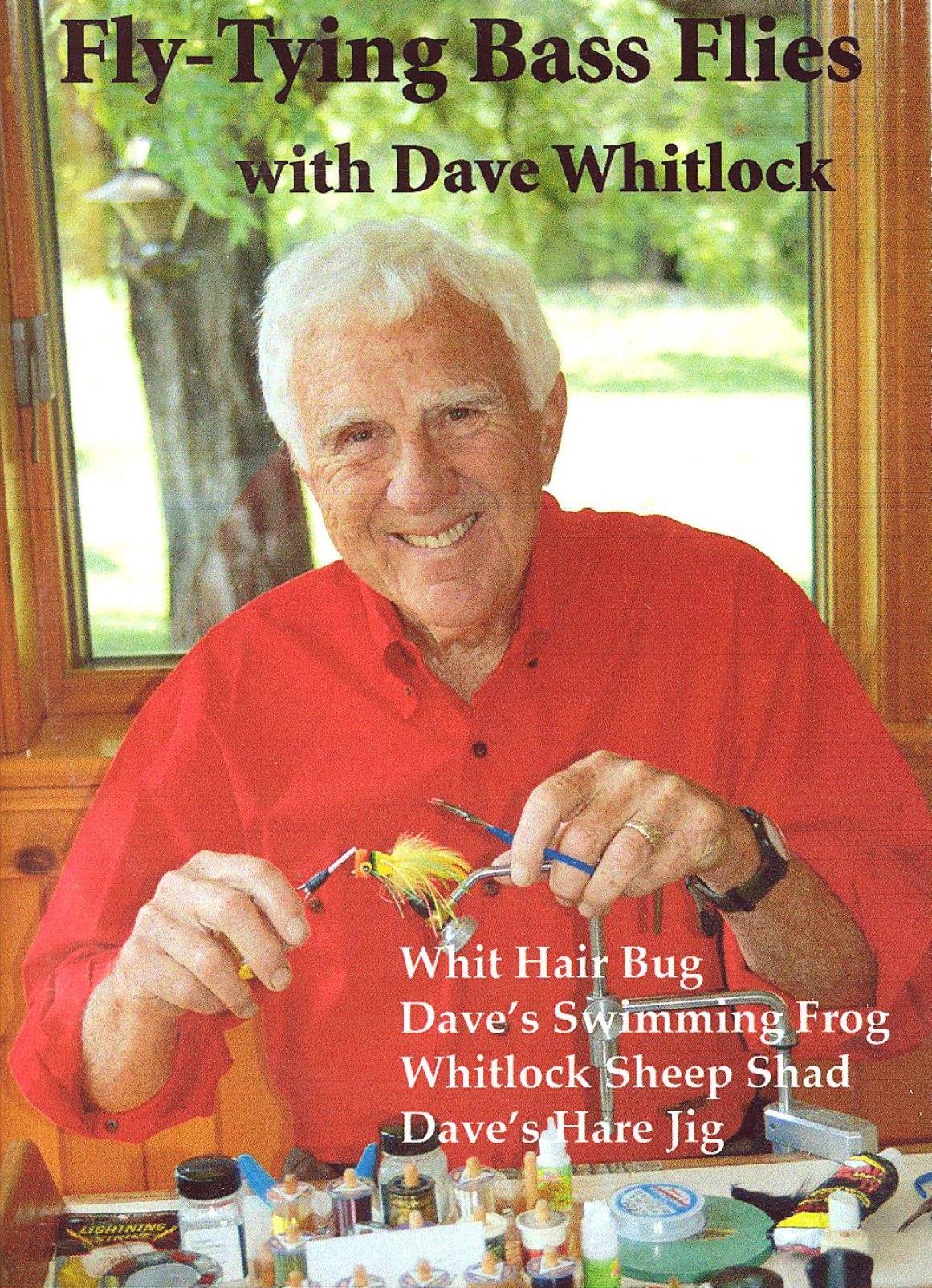 Best Fly Tying Bass Flies Kit - Learn with Dave Whitlock for Fly Fishing Enthusiasts | Perfect for Freshwater Bass Fishing & Outdoor Adventures