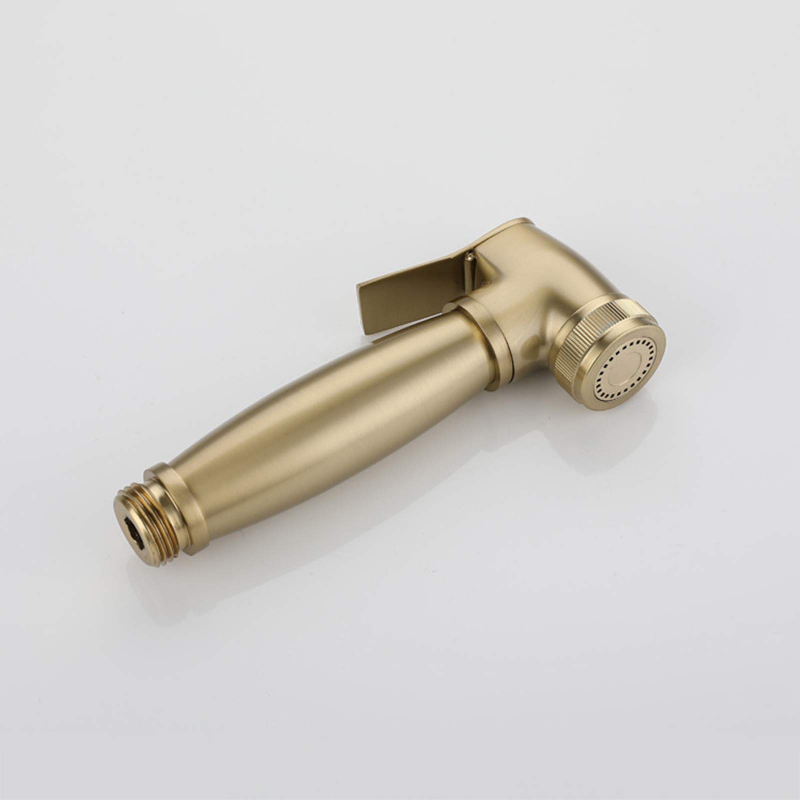 Brass Bidet Sprayer Kit with Hot & Cold Water - Solid Brushed Brass Bidet Faucet for Toilet, 15cm Hole Spacing - Perfect for Bathroom Hygiene & Modern Toilet Upgrades