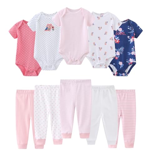 Owl Pink Set 10 Pieces