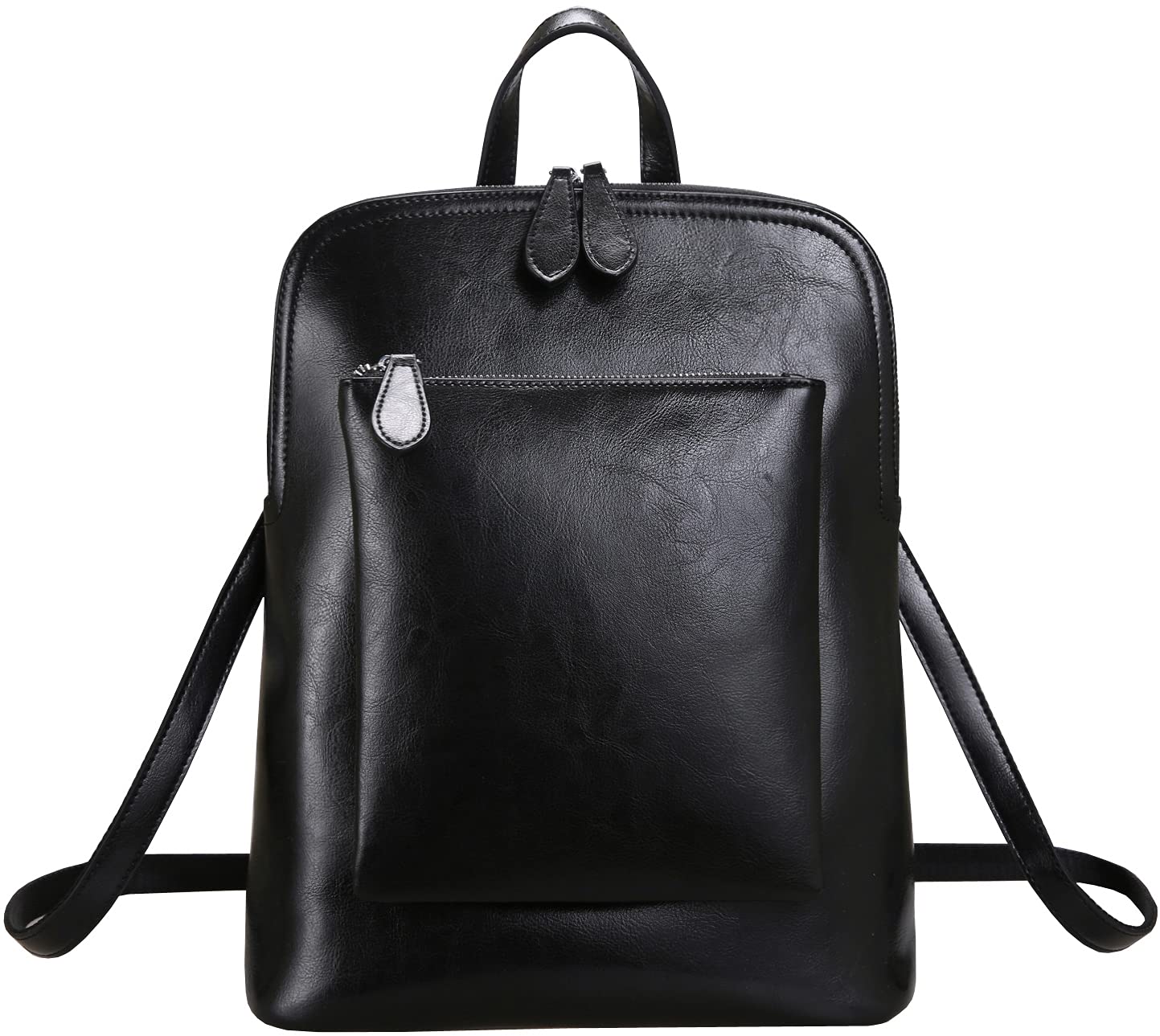 Premium Genuine Leather Backpack for Women - Convertible Designer Purse & Work Bag - Stylish & Spacious Everyday Carryall for Office, Travel & College