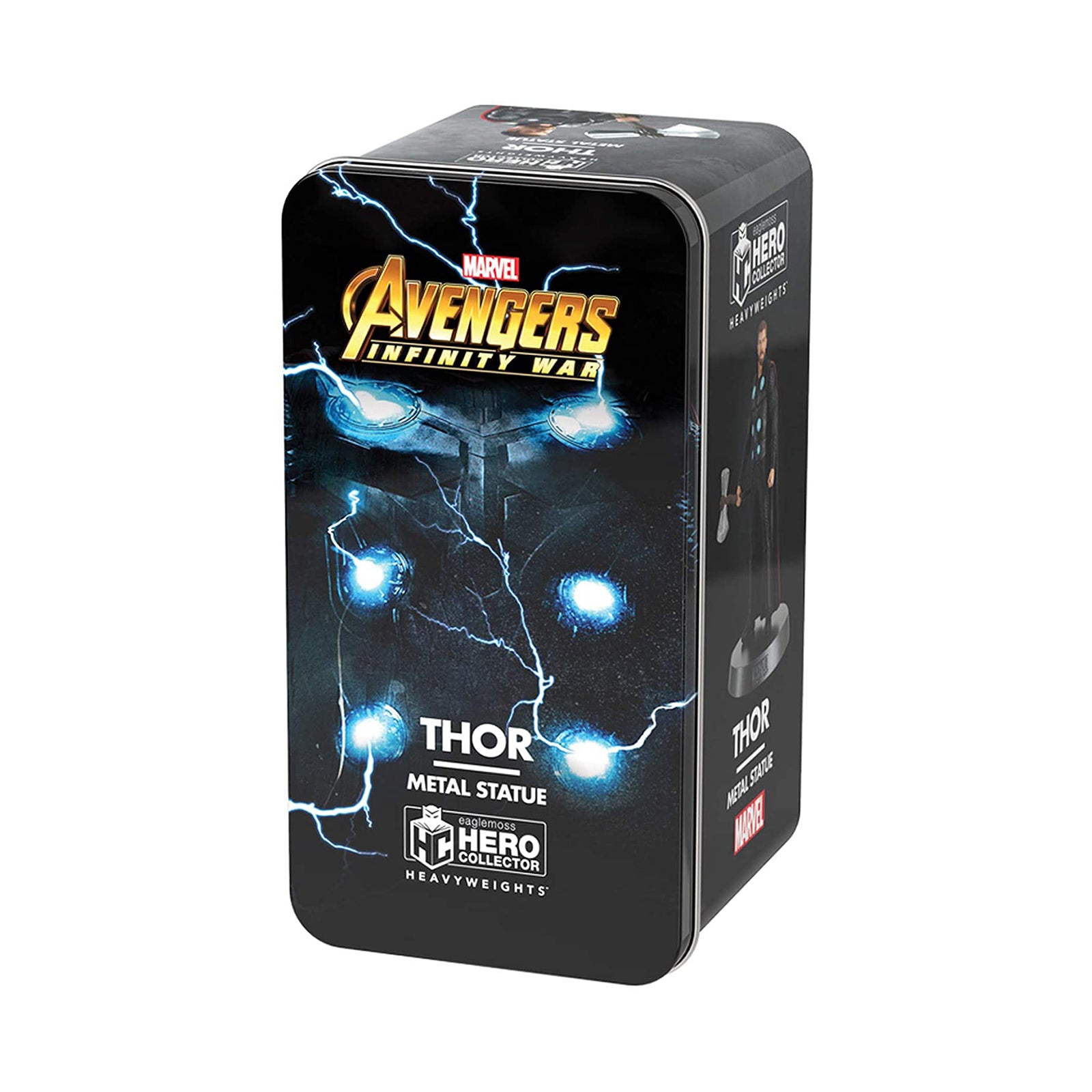Marvel Avengers Infinity War Thor Metal Statue - Premium Collector's Edition Heavyweight Figure for Display & Gifts - Perfect for Marvel Fans, Home Decor, and Office Collections