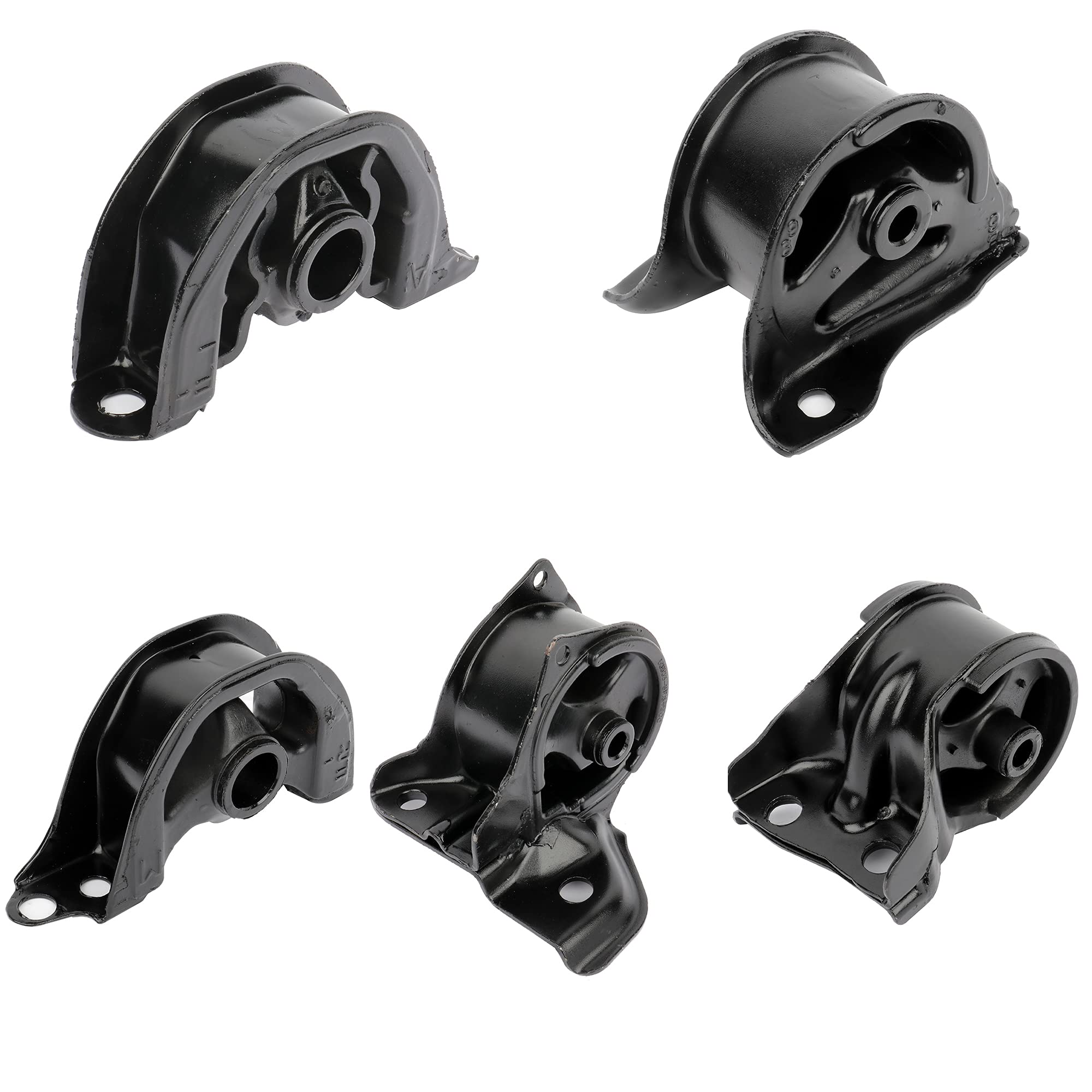 High-Quality Engine Mounts & Transmission Mounts Compatible with 1992-1995 Honda Civic & 1993-1997 Honda Civic Del Sol - Durable Replacement Parts for Smoother Ride & Reduced Vibration - Perfect for Daily Commute & Performance Upgrades