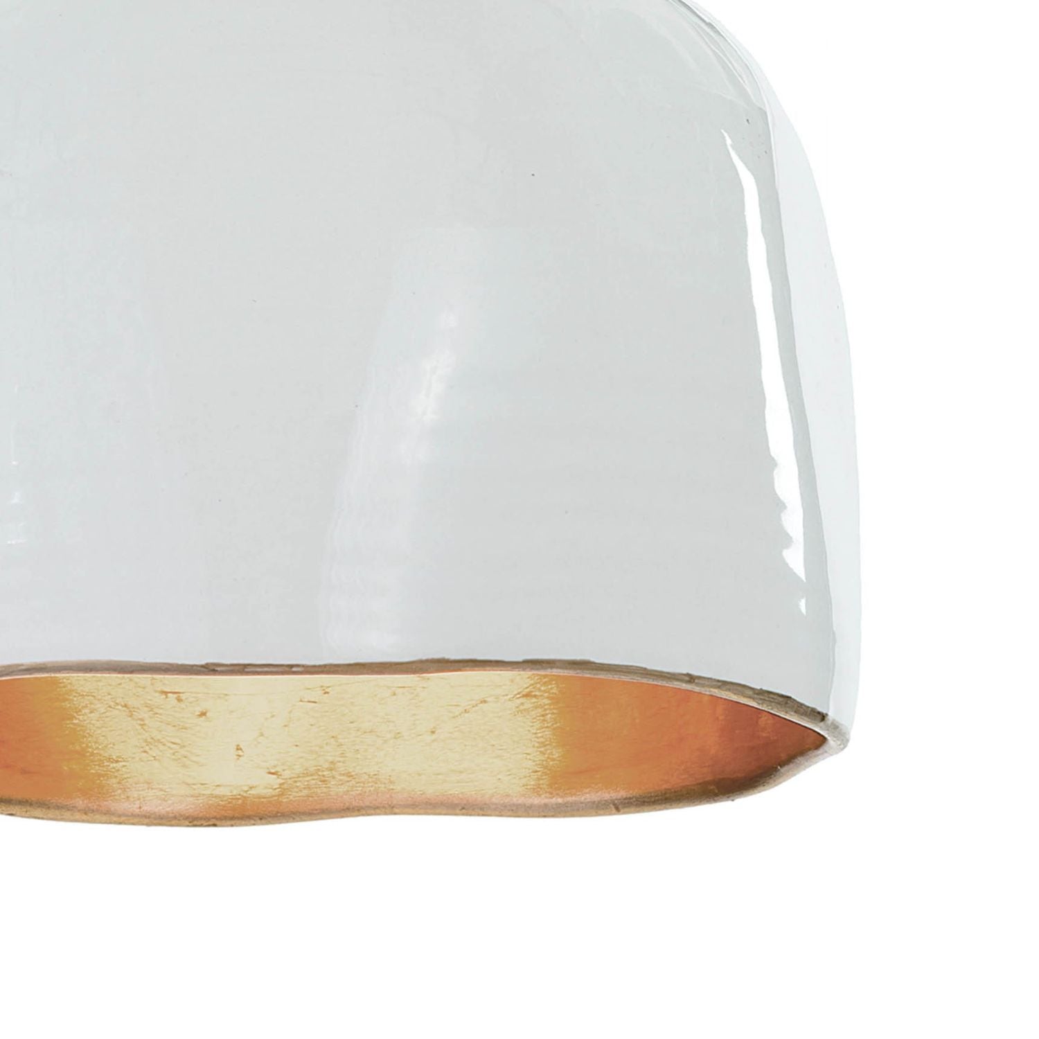 Biana Modern Ceramic Pendant Light Fixture - Handcrafted Farmhouse Ceiling Lamp for Kitchen Island, Dining Room & Bedroom Lighting
