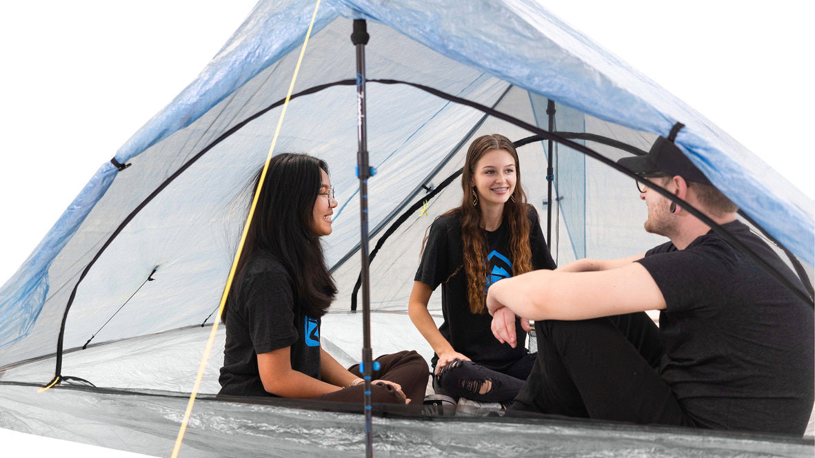 Triplex Classic Tent - 3-Person Lightweight Camping Tent for Hiking & Backpacking - Waterproof & Windproof Outdoor Shelter for Camping, Backpacking, and Family Adventures