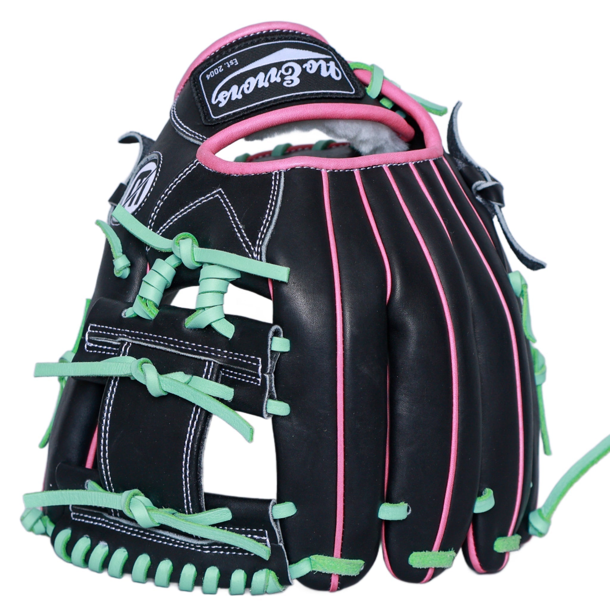 NO E I WEB SPIRAL D.W.C. Baseball Fielders Glove 003 - Premium Leather Mitt for Outfield & Infield Players - Perfect for Training, Games, and Competitive Play