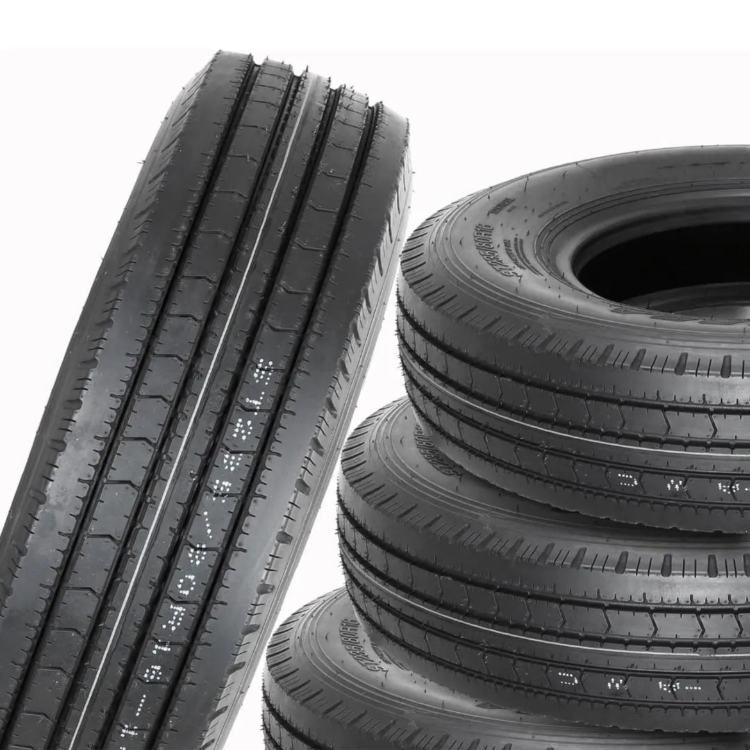 Premium All Steel Radial Trailer Tires ST 235/80R16 14 Ply Load Range G LRG - Heavy Duty for Boat Trailers, Horse Trailers & Cargo Hauling