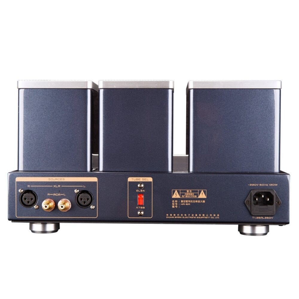 Cayin HA 6A EL34/KT88 Tube Headphone Amplifier - High-End Vacuum Tube Amp for Audiophiles | Perfect for Home Audio & Studio Listening Sessions