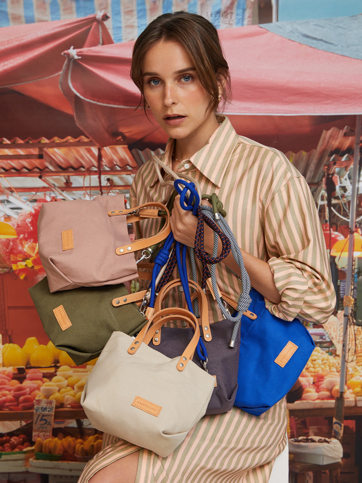 Premium Gravel Tote Bag in Cobalt Blue - Durable & Stylish Carryall for Outdoor Adventures, Beach Trips, and Everyday Use
