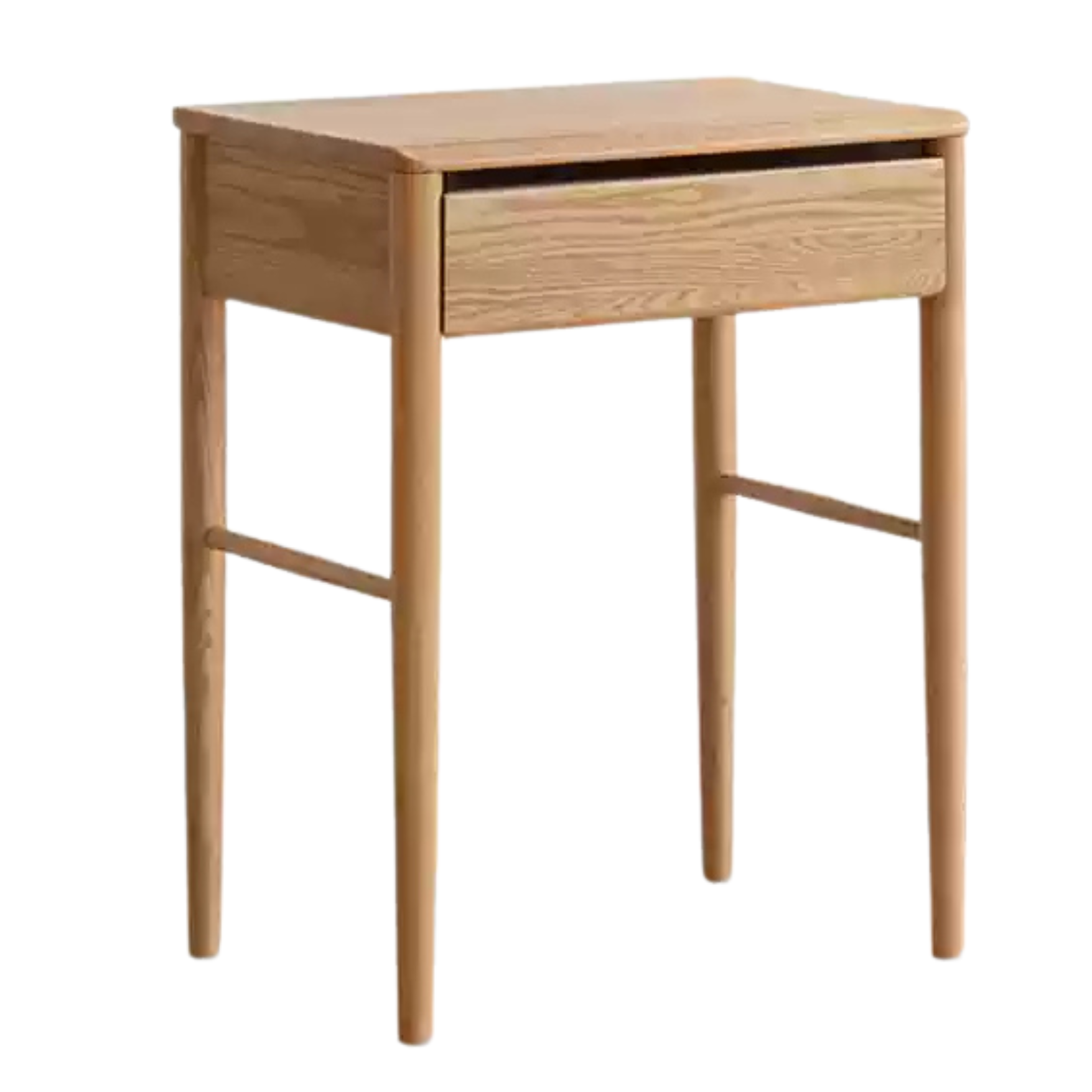 Solid Oak Wood Dressing Table with Mirror - Elegant Vanity Desk for Bedroom, Makeup & Beauty Organizer - Perfect for Home Decor & Small Spaces