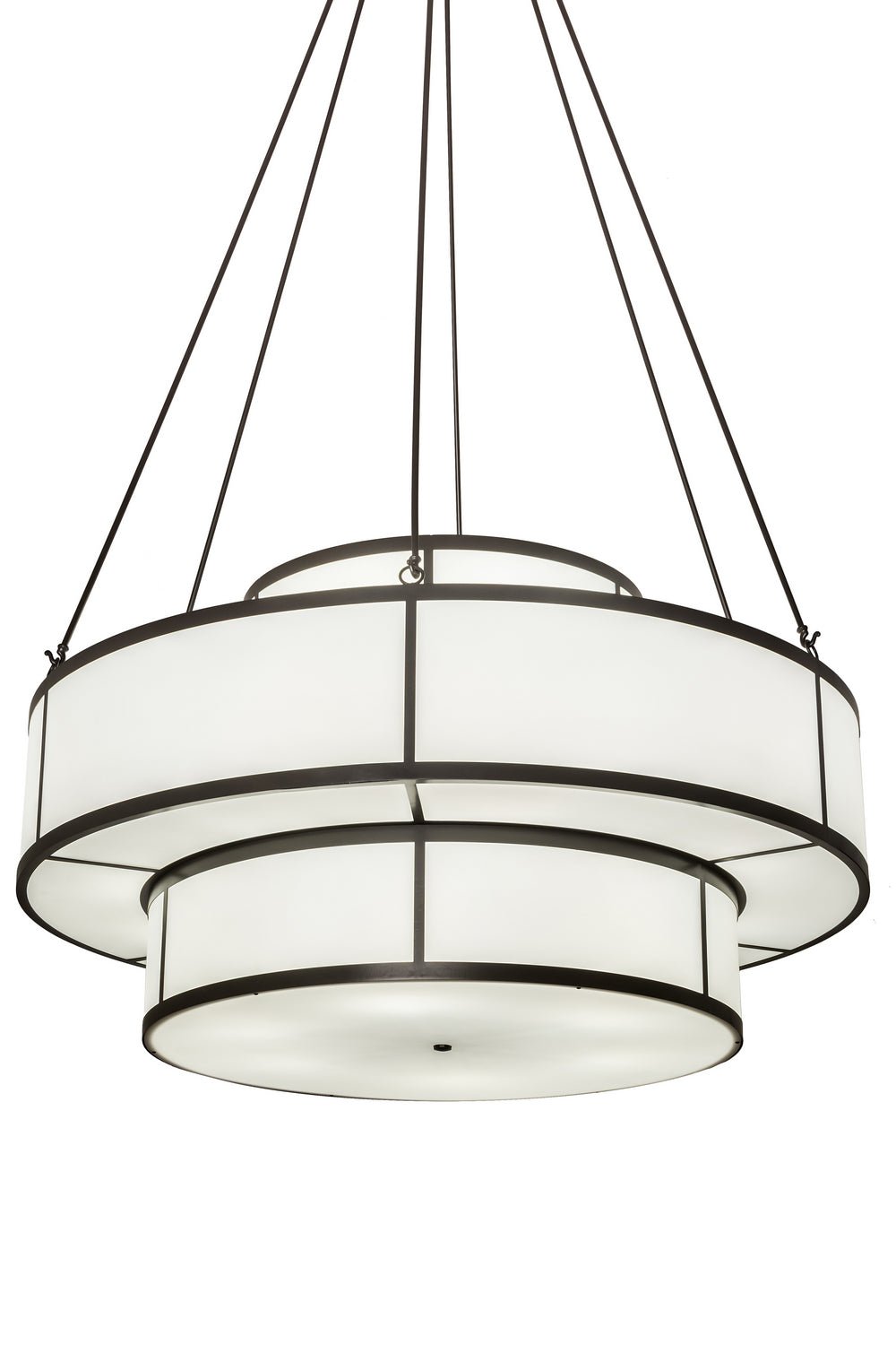 20 LED Pendant Light Fixture - Modern Hanging Chandelier for Kitchen Island, Dining Room & Bedroom - Dimmable & Energy Efficient Lighting