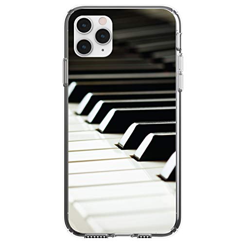 Piano Keys Keyboard On Clear Case