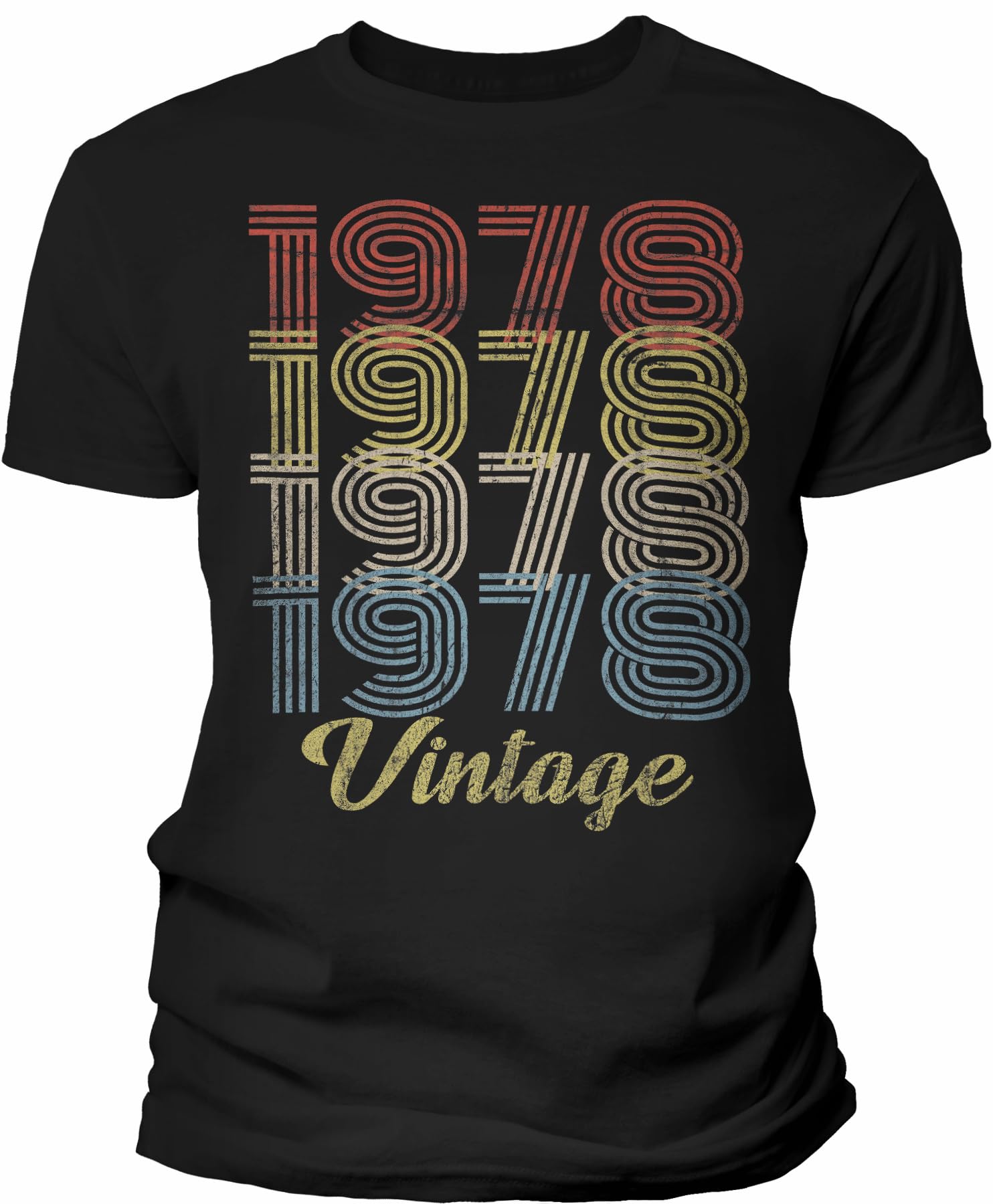 1978 Vintage Retro 47th Birthday Gift for Men - 47th Birthday Shirt - Perfect for 47th Birthday Party, Father's Day & Special Occasions