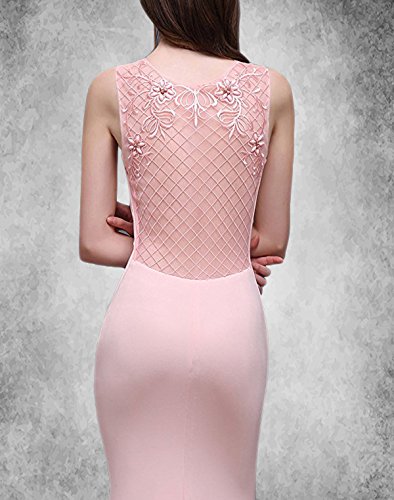 Elegant Mesh Prom Dress for Women - Mermaid Empire Waist Long Evening Gown 2020 | Perfect for Homecoming, Formal Dances & Special Occasions