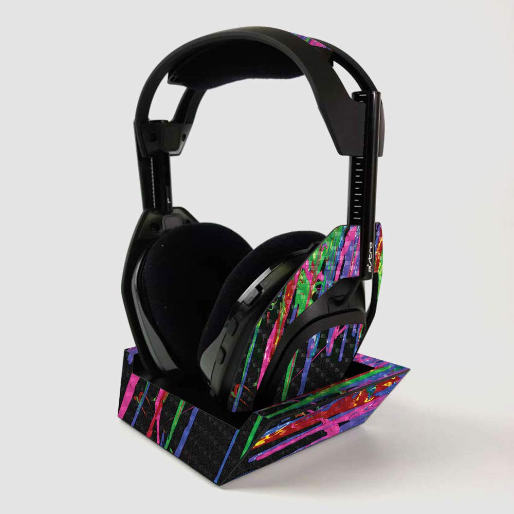 ASTRO Gaming A50 Wireless Headphone Skin - Carbon Fiber Protective Cover for Headset & Base Station | Durable Textured Finish | Easy to Apply | Made in USA | Perfect for Gaming, Travel & Home Use
