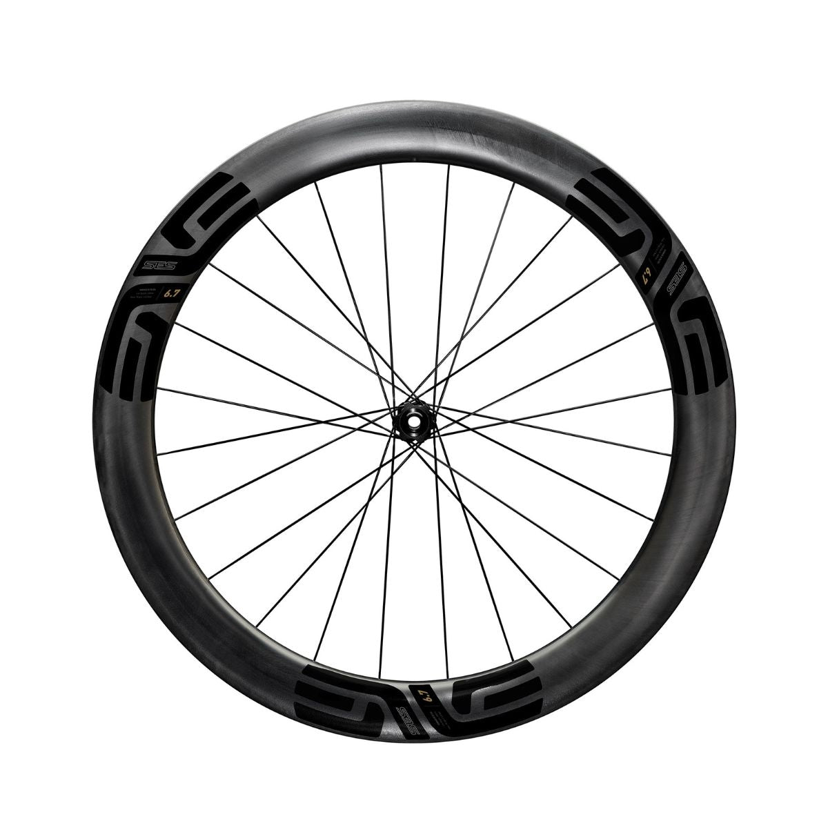ENVE SES 6.7 InnerDrive Carbon Road Bike Wheelset - Lightweight Aero Wheels for Road Cycling & Racing Performance