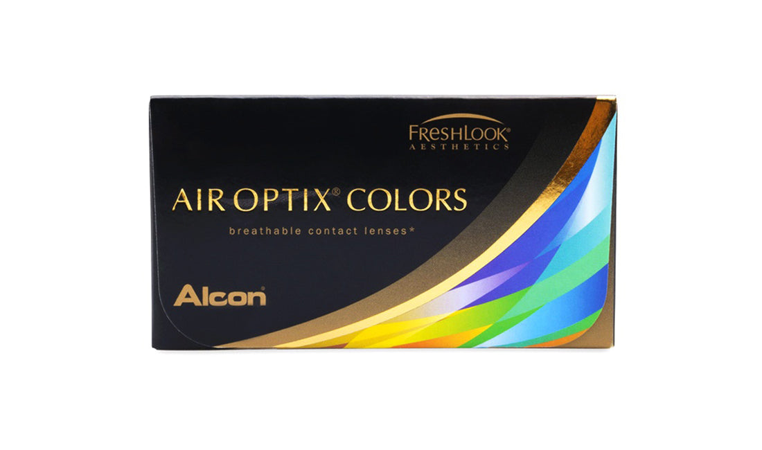 Best AIR Optix Colors Contact Lenses - 6 Pack | Natural & Vibrant Eye Color Enhancement | Perfect for Daily Wear, Cosplay, and Special Events