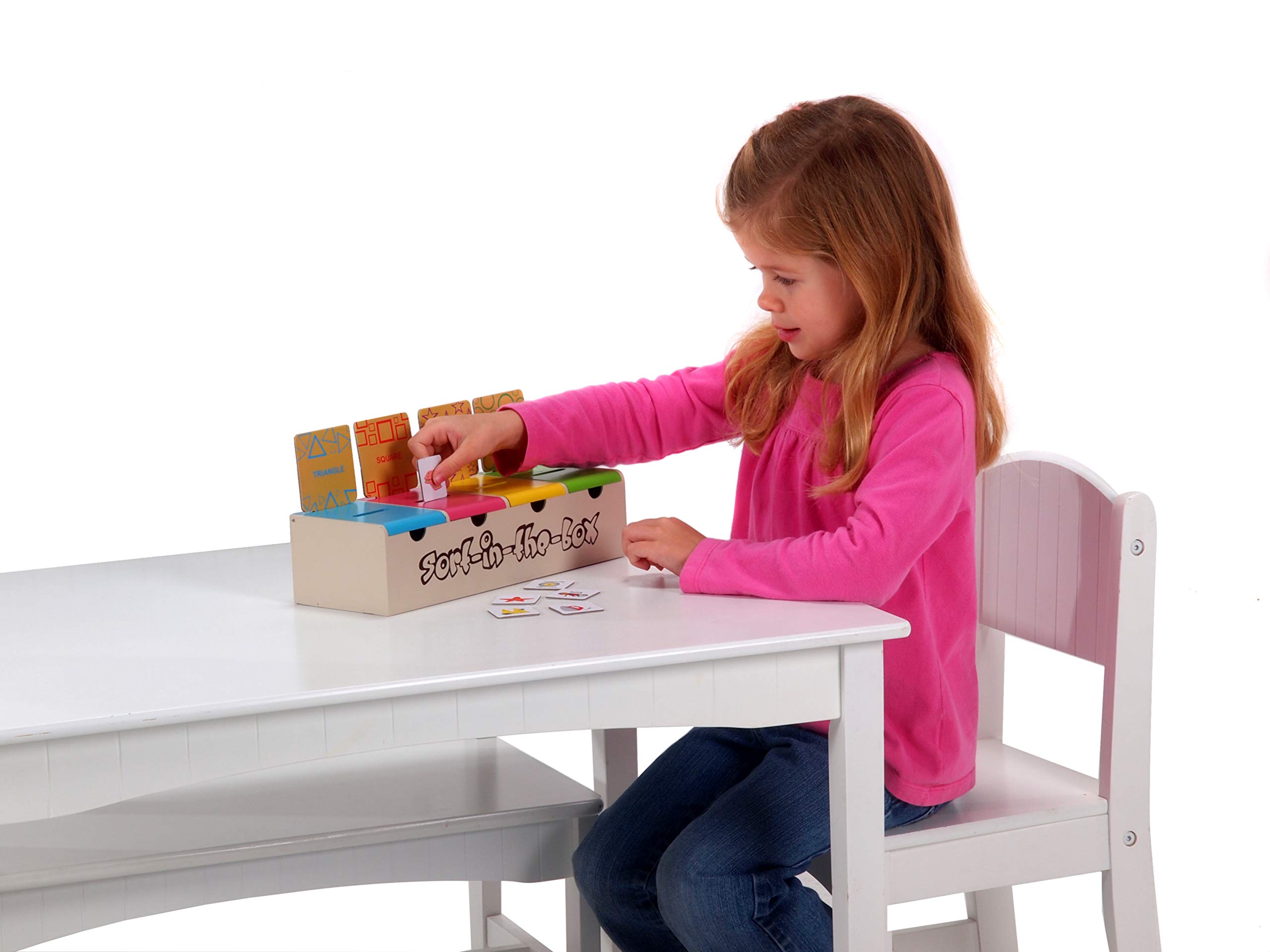 Chalk and Chuckles CC-005 Sort In The Box - Educational Sorting Game for Kids | STEM Learning Toy for Preschool & Kindergarten | Perfect for Classroom & Homeschool Activities