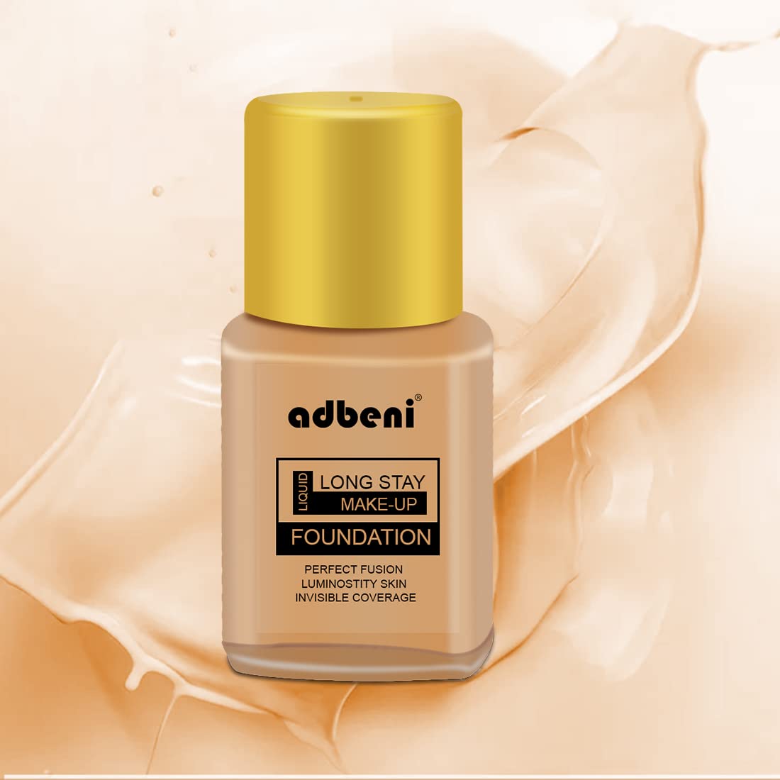 Adbeni Oil Control Compact Powder with Beauty Sponge - Long Lasting Full Coverage Foundation Makeup for Sand Tone | Absorbs Excess Oil, Radiant Finish | Perfect for Daily Wear, Office & Special Occasions (Pack of 3)