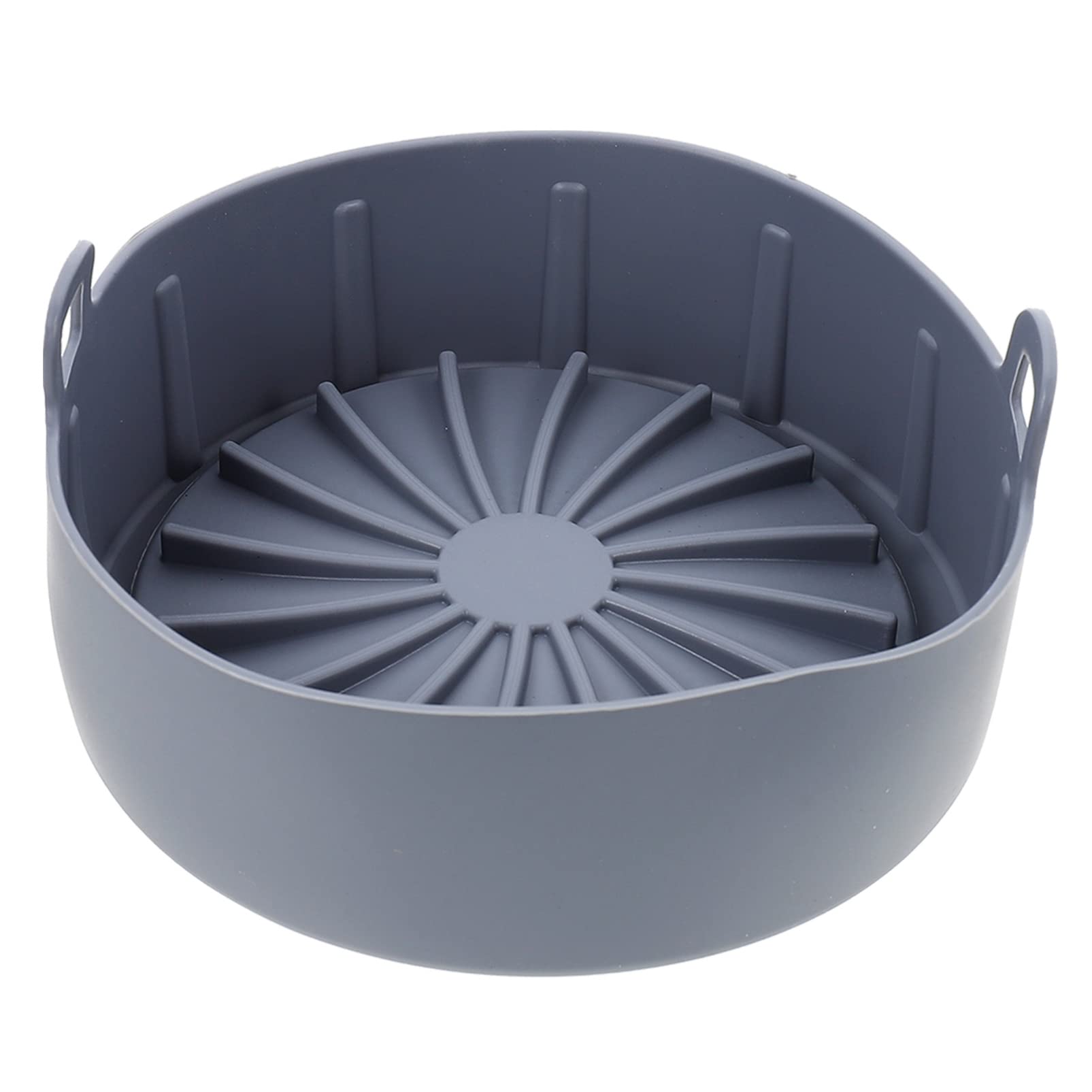 Non-Stick Silicone Air Fryer Basket Liner - 16cm Round Griddle Parchment Paper Replacement for Air Fryers & Ovens | Food Safe, Reusable Baking Accessories for Healthy Cooking - Perfect for Roasting Vegetables, Baking Cookies & Reheating Leftovers