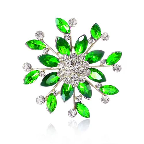Snowflake Light Green
