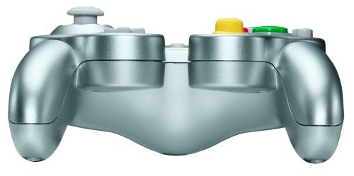 Original Nintendo GameCube Controller Platinum (Renewed) - Classic Gaming Accessory for Super Smash Bros, Mario Kart & Retro Game Nights