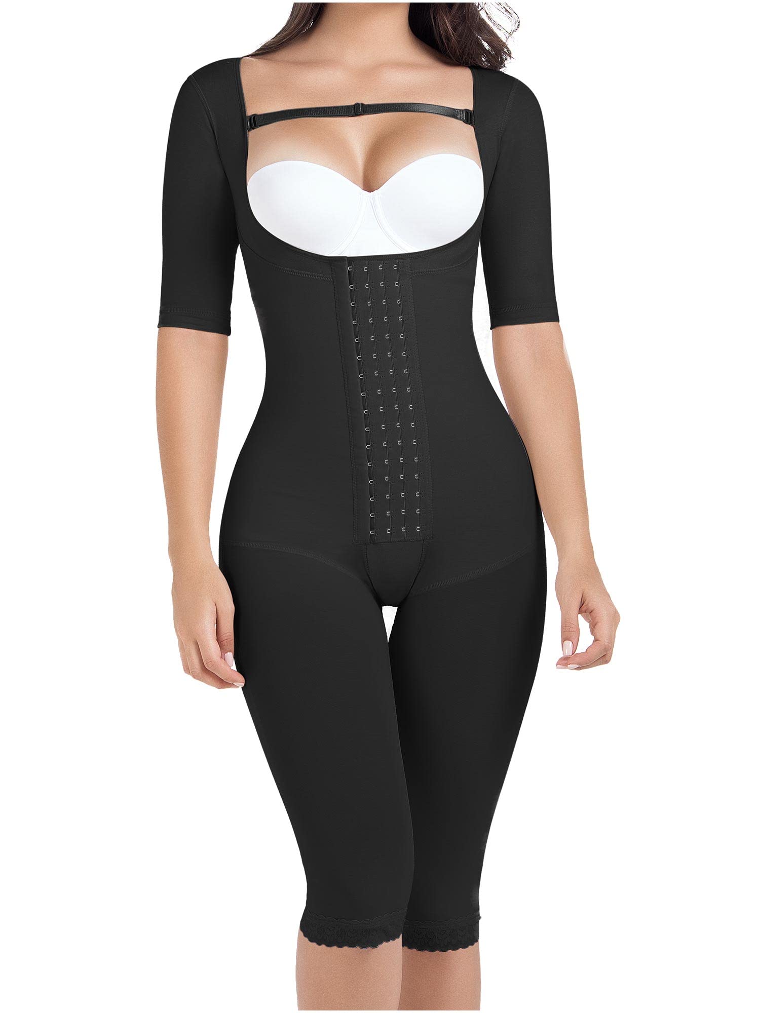 MariaE Post Surgery Compression Garment - Colombian Shapewear for Butt Lift & Body Contouring - Perfect for Postpartum Recovery, Tummy Tuck & Waist Training