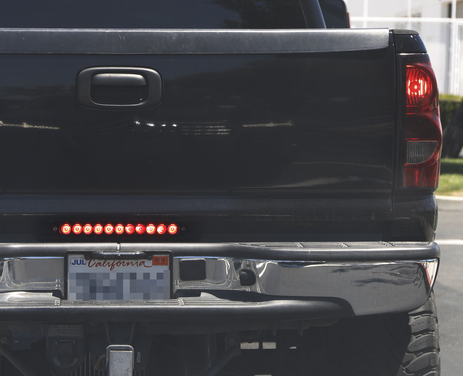 15 Inch Red LED Truck Trailer Tailgate Light Bar - Brake Turn Signal ID Light for Semi Trailers | Durable Waterproof Design for Long-Haul Trucking & Heavy-Duty Use