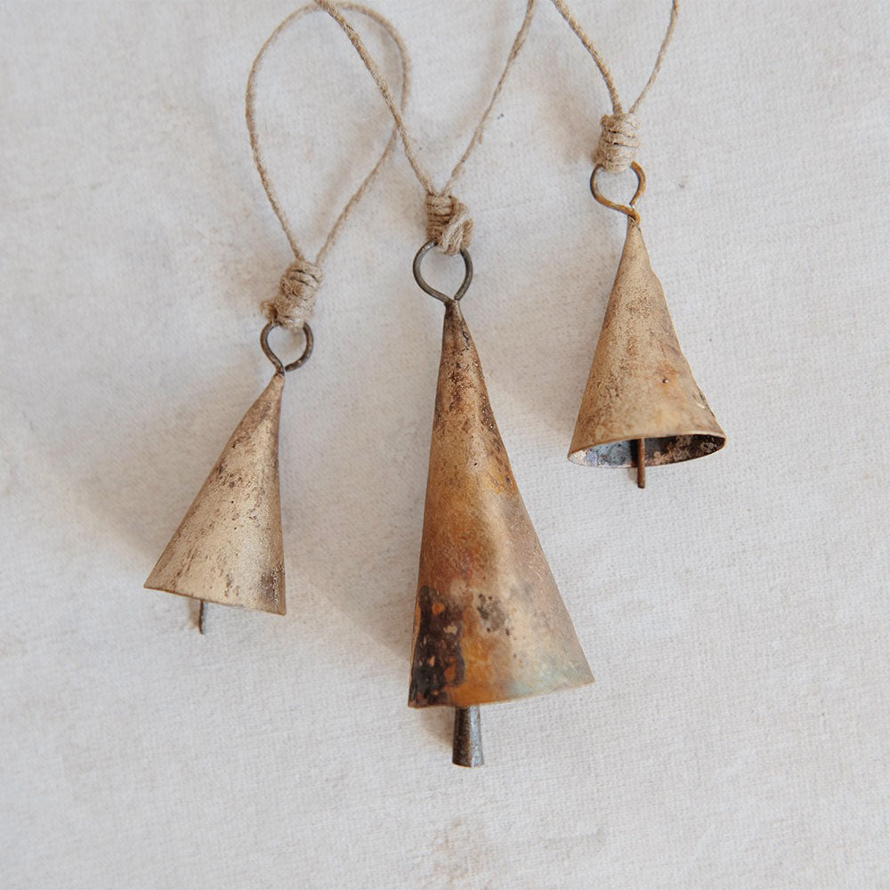 Mini Christmas Tree Bell Ornament - Handmade Holiday Decor for Xmas Tree, Home, Party & Gift Giving | Perfect for Festive Decorations, DIY Crafts & Holiday Celebrations