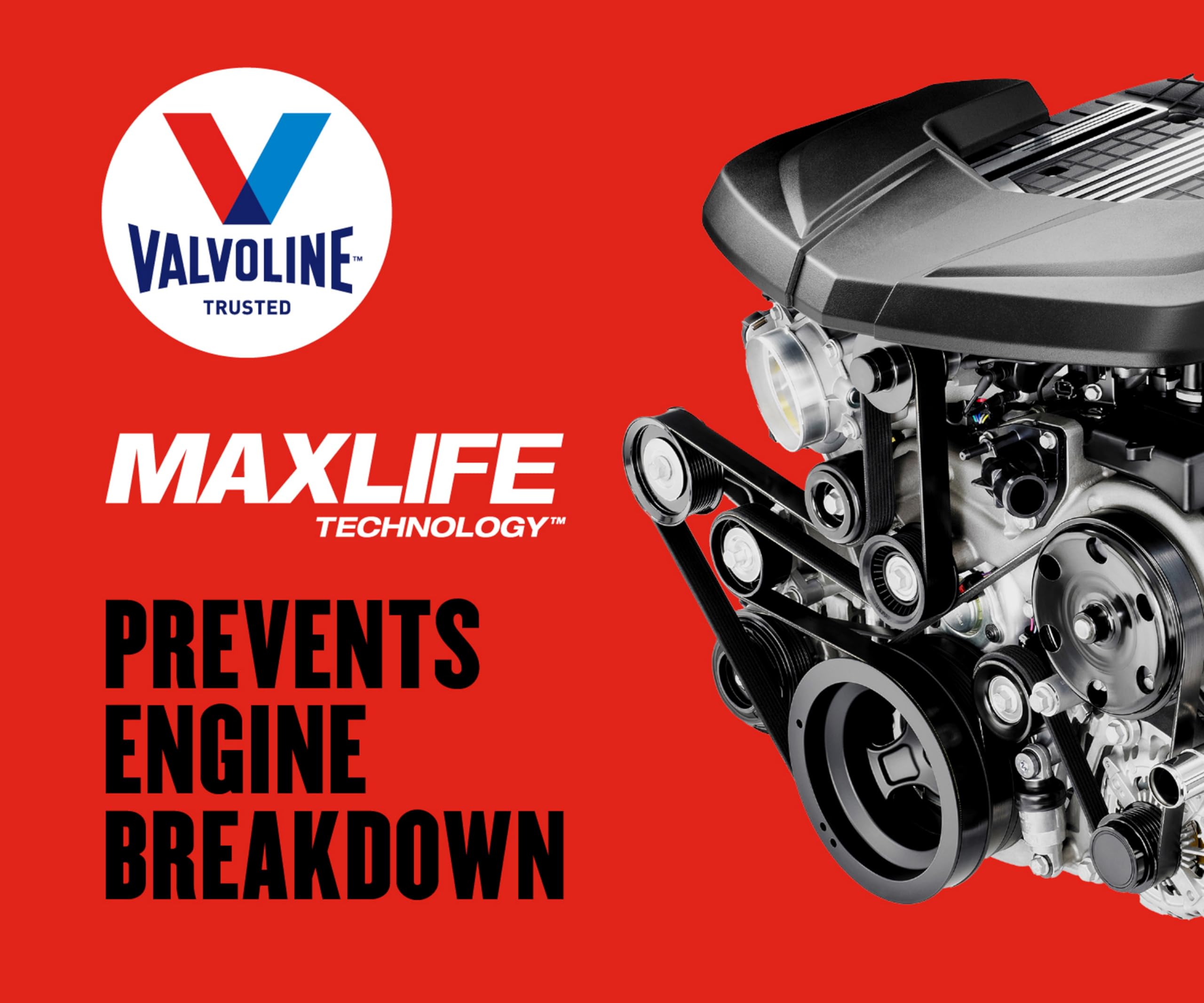 Valvoline High Mileage 5W-30 Synthetic Blend Motor Oil with MaxLife Technology - 5 Quart (Case of 3) - Ideal for Older Vehicles with 75,000+ Miles - Perfect for Daily Commuting, Highway Driving & Engine Protection