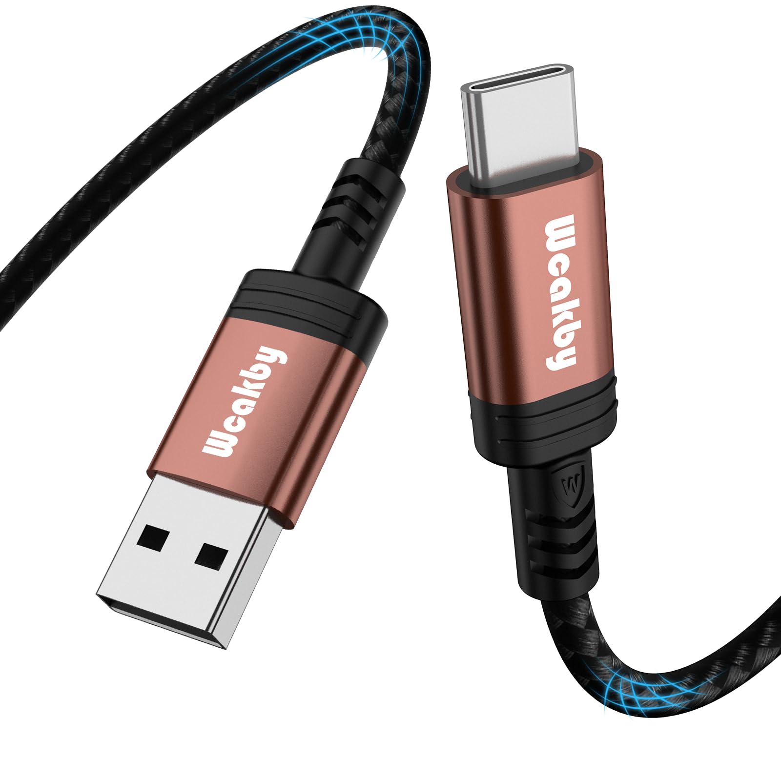 3M Long USB C Cable Fast Charging 3A - Durable Nylon Type C Charger for iPhone 15/15 Pro Max, Samsung Galaxy S23/S22/S21, Huawei P40/P30, Google Pixel - Perfect for Home, Office & Travel Charging