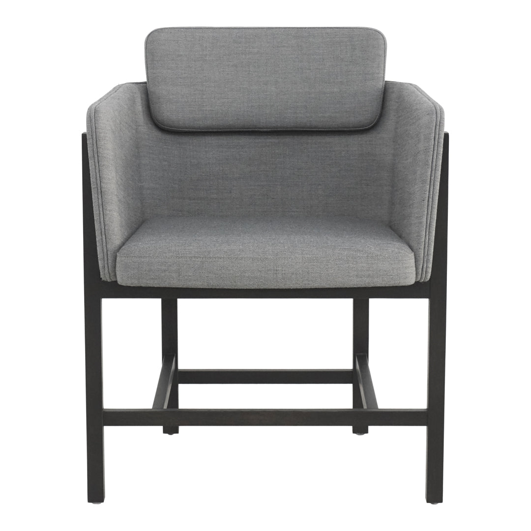 Aya Modern Dining Armchair - Upholstered Accent Chair for Kitchen, Dining Room, and Breakfast Nook - Comfortable & Stylish Seating for Home Decor