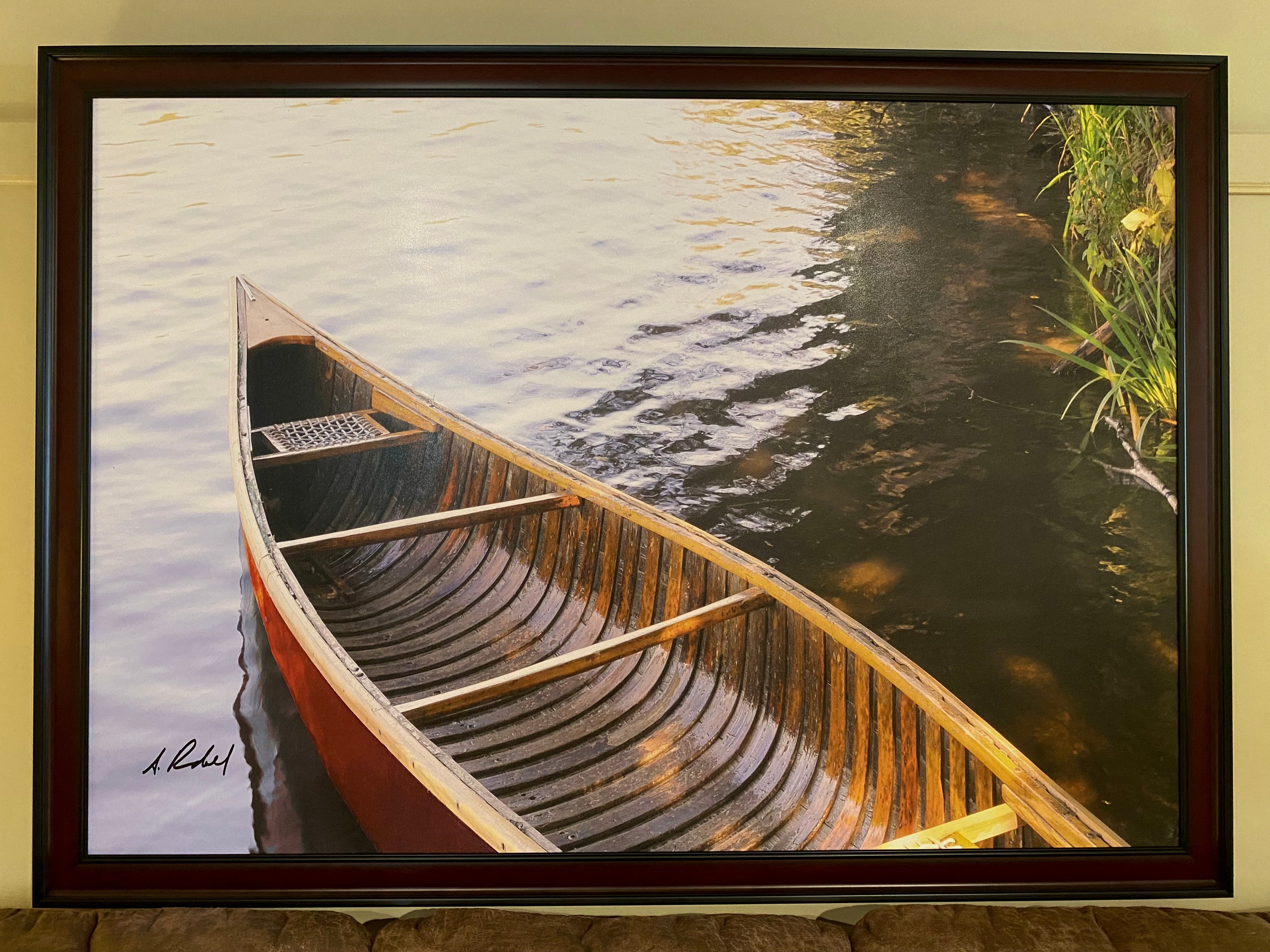 Premium Red Canoe for Sale - Durable & Lightweight Canoe for Outdoor Adventures, Fishing, Camping & Water Sports